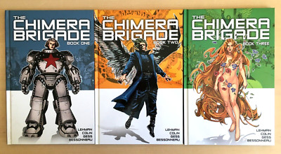 The Chimera Brigade Vol. 1, 2, 3 | Serge Lehman | Hardcover Graphic Novel Set