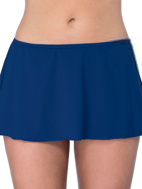 Gottex Profile Swimwear Skirt Bikini Skort Navy Blue Size 12 Swimsuit Pl196 for sale online | eBay