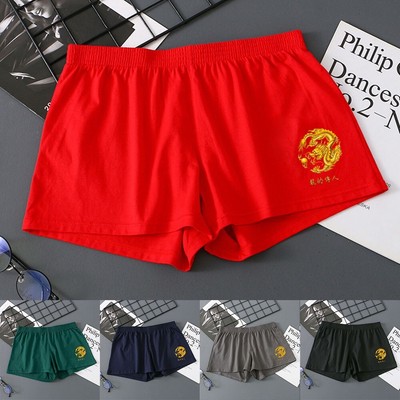 Bequeme Herren Pfeilhose Unterwäsche Boxershorts Sport Schlafshorts