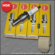 NGK SPARK PLUG SET for VW GOLF MK3 (1H) 2.0 8V GTI 2E ADY AGG AKR (1991-1998)