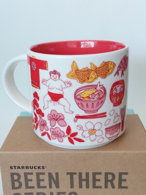 Brand New Starbucks Coffee Mug BEEN THERE Series Japan Tokyo Osaka