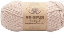 Lion Brand Re-Spun Thick  Quick Yarn-Sepia Rose