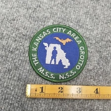 National Speleological Society Patch Kansas City Missouri Area Grotto NSS MSS