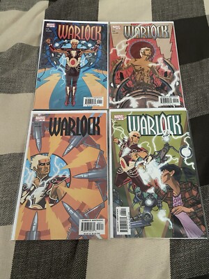 Warlock #1-4 Complete Set (2004) Marvel Comics 