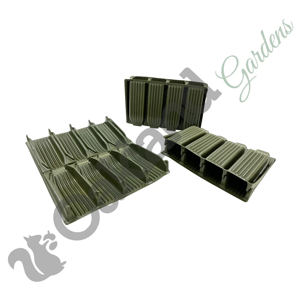 4 X Haxnicks Deep Rootrainer Set Root Trainer Books Cells Plug Plant Seed Tray  - Image 3 of 4