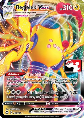Regieleki VMAX (058/195) | Pokmon TCG SWSH Silver Tempest | Near Mint |  eBay