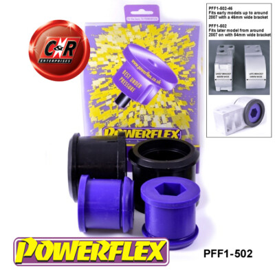 Powerflex Vorn Unterer Arm Buchsen für Alfa Romeo 159 (2007-2011) PFF1-502