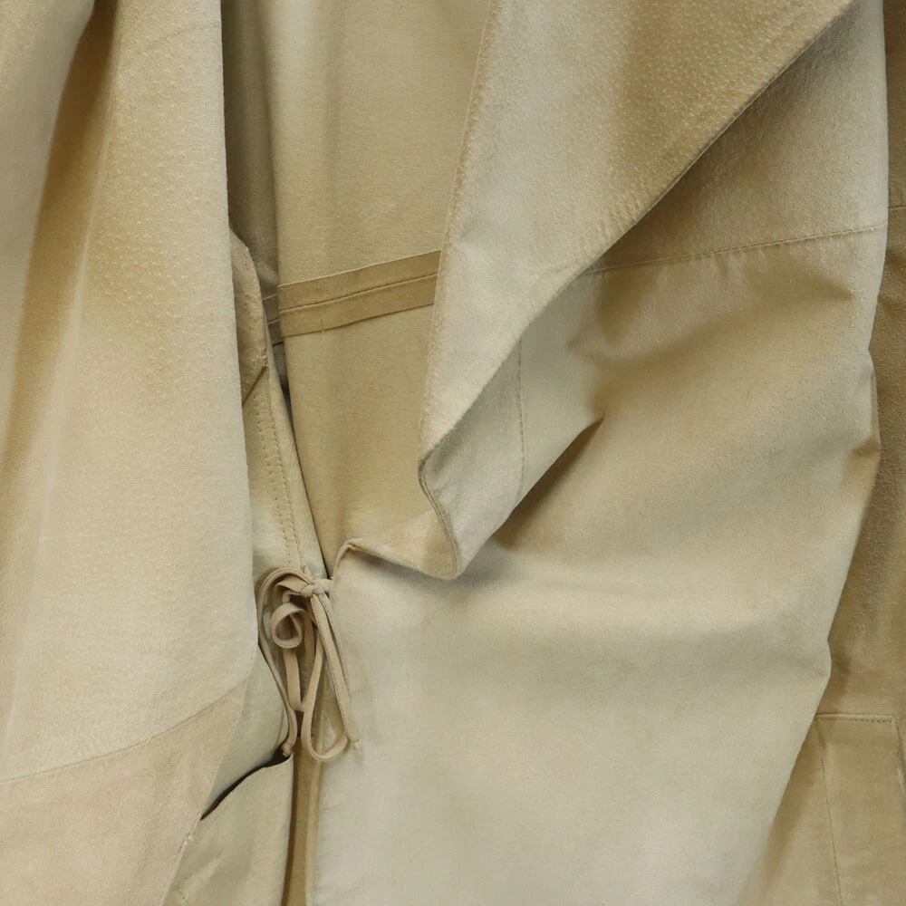 GUCCI giacca pelle made in Italy 40 beige donna