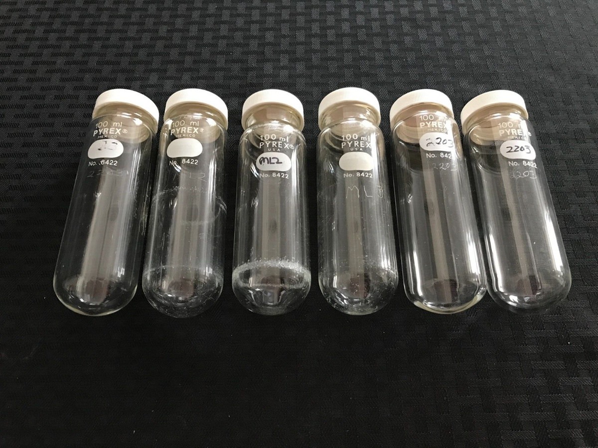 Karl Hecht Zentrifugenröhrchen Aus Glas, Mit Graduierung, Runder Boden