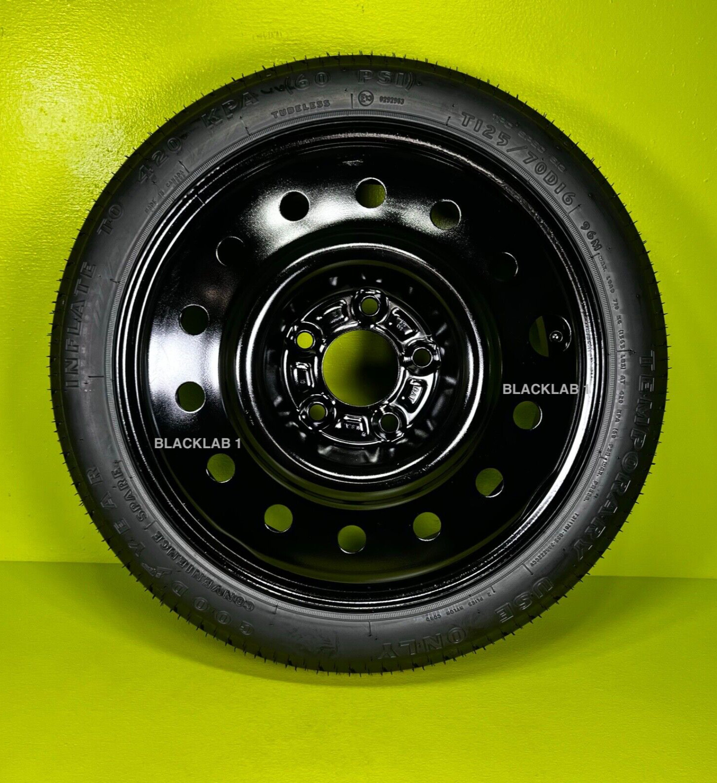 SPARE TIRE 16" FITS:2011 2012 2013 2014 2015 2016 2017 2018 HYUNDAI ELANTRA