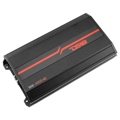 DS18 SXE-4000.4D Car Audio Full Range 4 Channel 4000 Watt Amplifier Class-D Amp