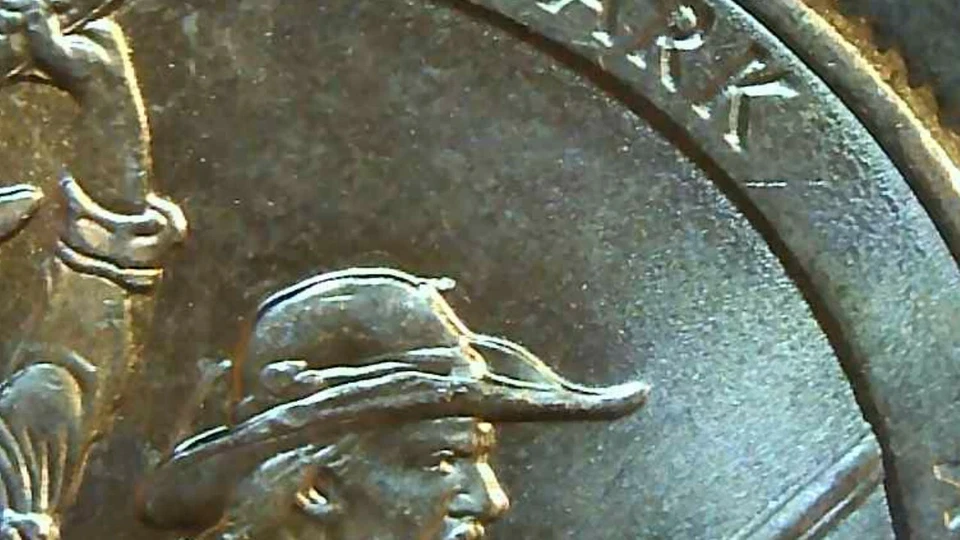 nS Quarter Error 2017P Geo R Clark Die Gouge on Cap/Possible New DDR - U Found! - Image 3 of 4