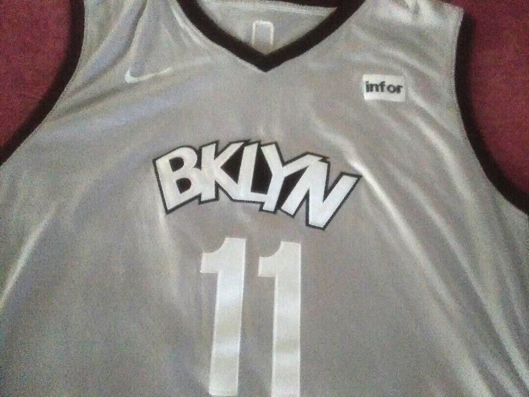 grey brooklyn nets jersey