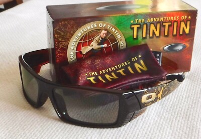Oakley Gascan Tintin Model 9143-05 Sunglasses Rootbeer with HDO 3D