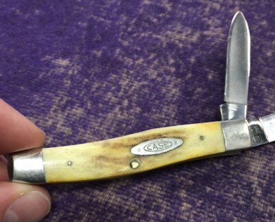 Case XX Stainless 52032 SSP Red Letter Texas Jack Knife 2 Dot Stag