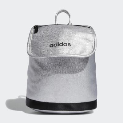 adidas backpack light grey Adidas Faux Leather Mini Backpack EW4808 Light Grey