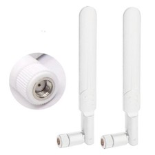 Dual Band WiFi Antenna 2.4GHz 5GHz 5.8GHz 9dBi MIMO RP-SMA Male Antenna for W...
