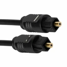 6FT Digital Fiber Optical Optic Audio SPDIF MD DVD TosLink Cable Lead Cord