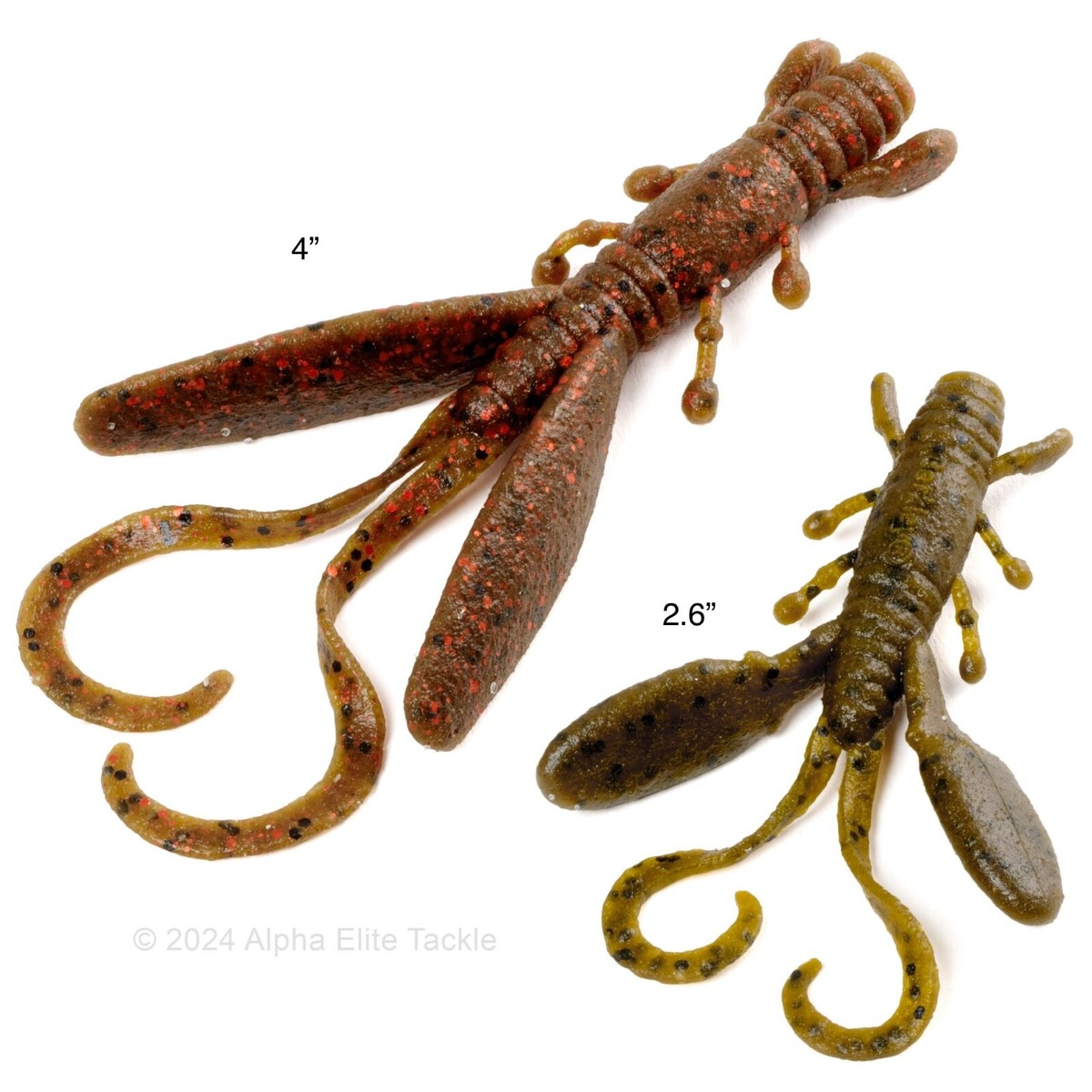 Berkley PowerBait MaxScent Critter Hawg 2.6