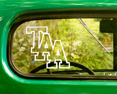 2 THE AMITY AFFLICTION DECAL Bogo Stickers For Car Truck Window Bumper Rv Laptop
