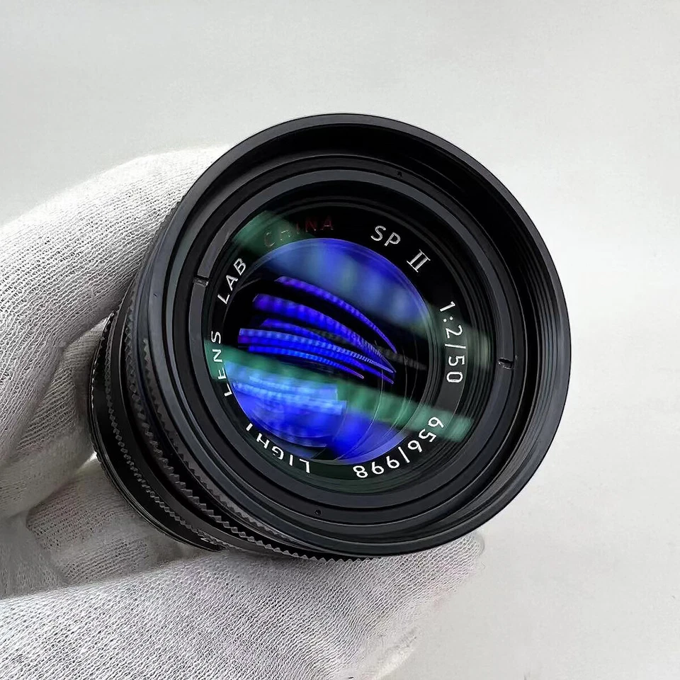 Light Lens Lab 50mm F2 SP2 Cooke Speed Panchro II Black Paint Leica M M6 M240 M9 - Image 4 of 4