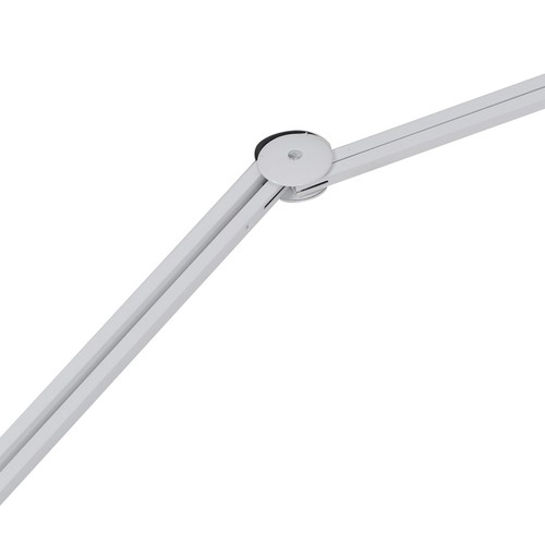LED Lighted Magnifier 8x Swing Arm Magnifying Floor Lamp With 5 Legged Base Clam - Picture 7 of 12