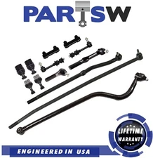 Front Suspension Tie Rod Track Bar Ball Joint for Dodge Ram 2500 3500 Dana 60