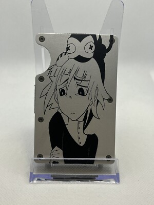 Crona Metal Minimalist Wallet Card Case From Soul Eater Anime