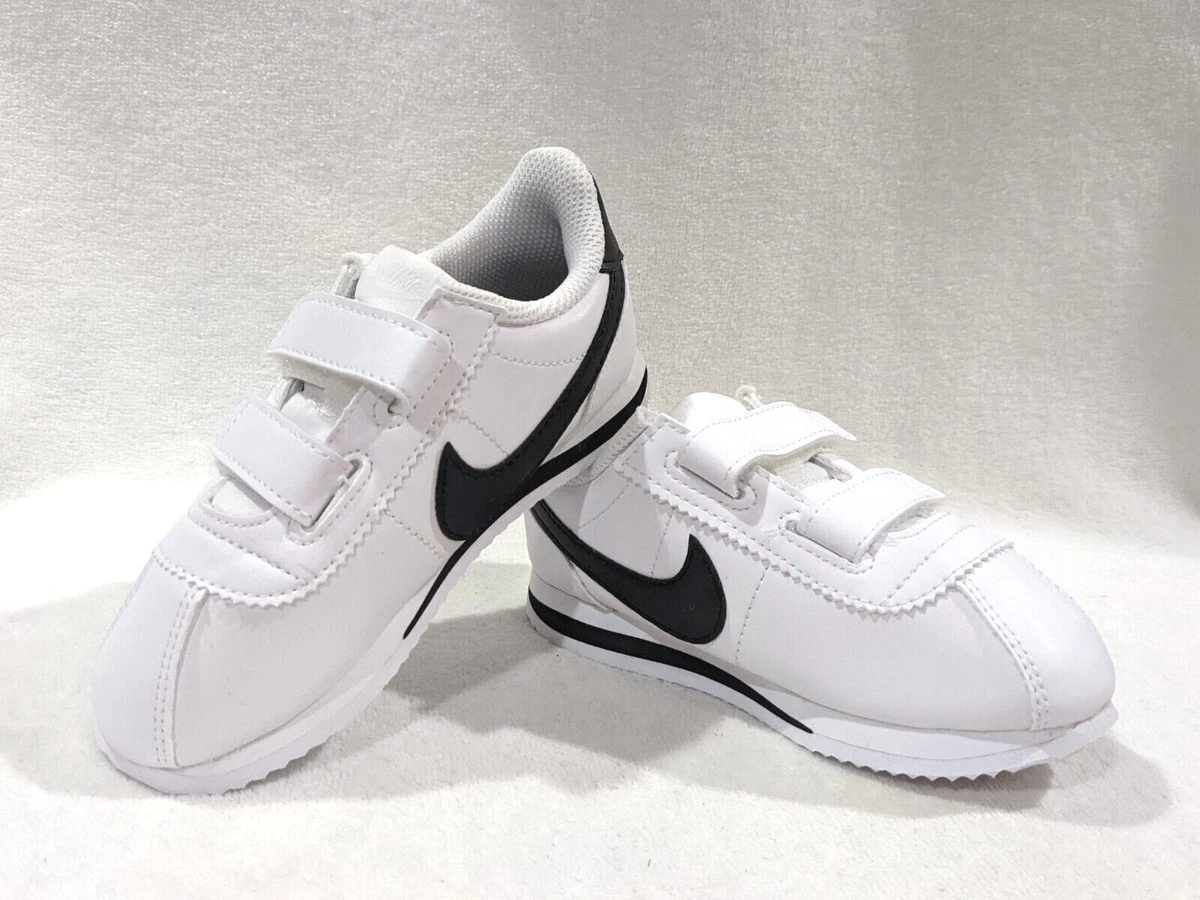 Nike Cortez Basic SL (TDV) White/Black Boy&#039;s Sneakers - Asst Sizes NWB | eBay