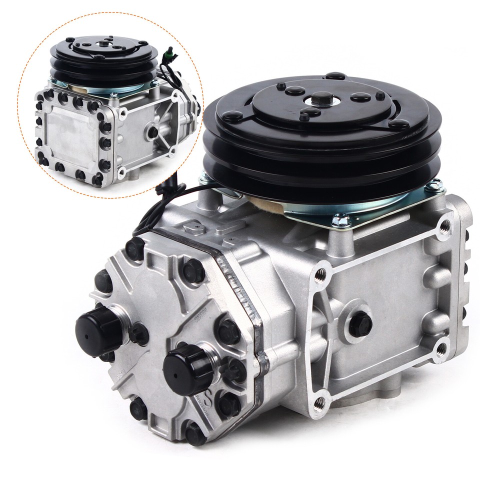 AC Air Compressor York ET210L25073C For Freightliner Peterbilt