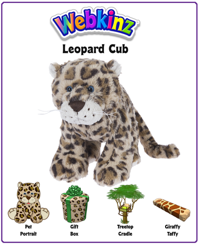 webkinz spotted leopard