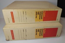 Lot of 2 Vintage Kodak Carousel Transvue 140 Slide Trays w/ Box cat 104 6044