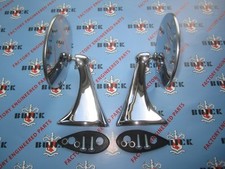 1954 1955 1956 Buick Outside Rear View Mirrors Pair Show Quality