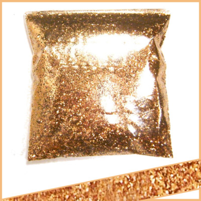 9oz (266ml) Large Metallic Bronze .025'' Top-tier Metal Flake Paint Additive