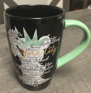 DISNEY NEW YORK CITY STATUE OF LIBERTY MINNIE MOUSE MUG — NEW