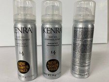 3 X KENRA 14 DRY OIL CONTROL SPRAY MEDIUM HOLD TAMES FRIZZ 1.2 OZ