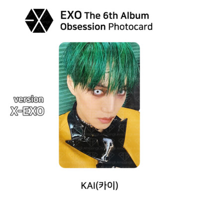 EXO 6th Album OBSESSION Official Photocard Photo Slide KAI | eBay