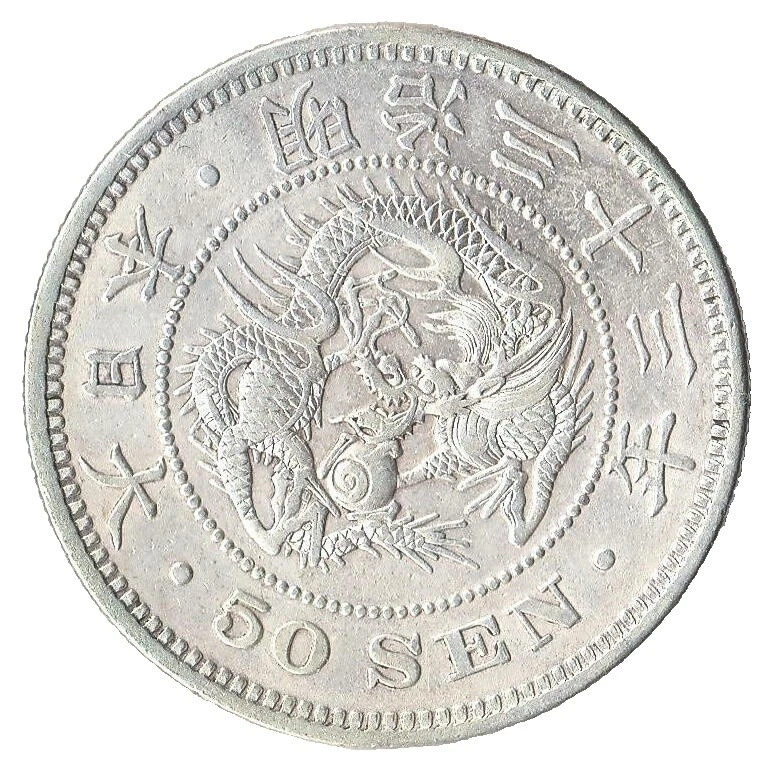 Monedas japonés de 1900 años