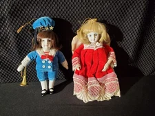 Vintage Santa's World Walt Disney Co Christmas Ornaments Child Kurt S Adler 1982