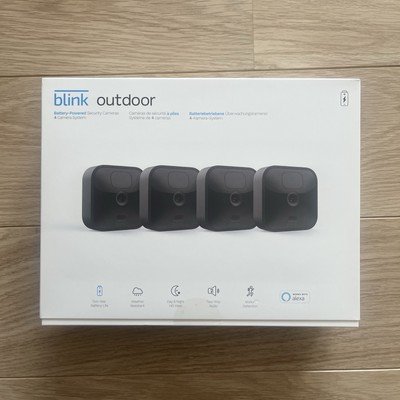 Blink Outdoor Security 4 Kamera + Sync Modul System Brandneu & Versiegelt