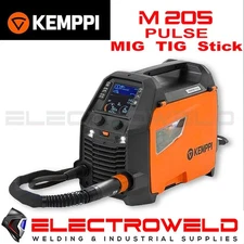 KEMPPI Master M 205 Pulse Welder, Mig Tig Stick Welding 200A, P519GX3AU+F000527