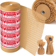 Honeycomb Packing Paper, 15"  400' Packing Wrap for Moving/Shipping/Packing, Re
