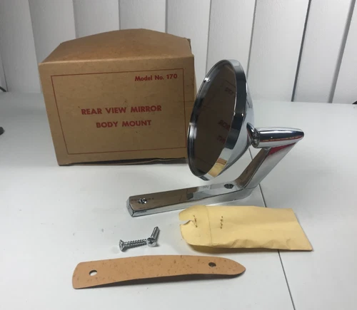 Vintage 61-62 Ford rear view mirror  fender mount rat rod hot rod After Market ?