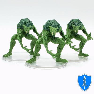 Troll x3 - Monster Manual Collection 1 #26 D&D Icons of the Realms Miniature