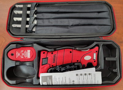 Bubba Lithium-Ion Cordless Electric Fillet Knife  Non-Slip Grip Handle ''NEW''