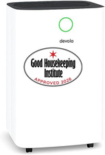Image of Devola 12L/Day Low Energy Dehumidifier, Quiet & Energy Efficient (Costs Less tha