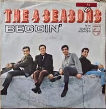 The 4 Seasons Beggin' / Dody Philips 40433 Soul Mod Dancer with Picture Sleeve