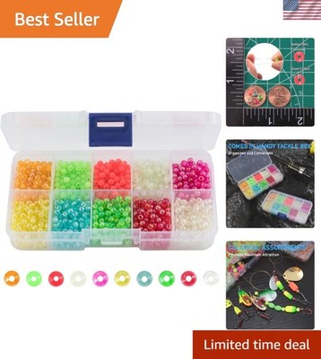 Fishing Beads Assortment - 1500 Luminous Balls for Ultimate Bait Visibility