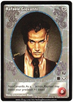 Rafaele Giovanni Giovanni Ancient Hearts V:TES VTES Vampire CCG