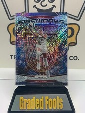 2024 Panini Prizm WNBA #12 - Haley Jones - Fireworks Mojo Prizm - serial 18/25